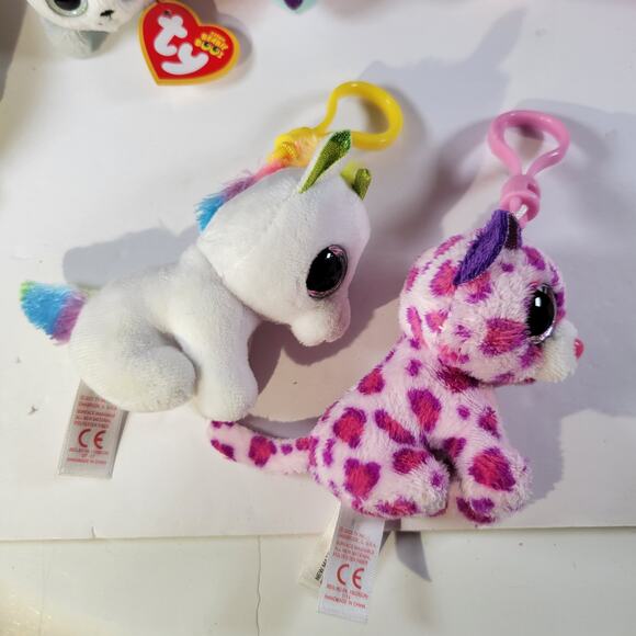 Lot of 16 TY Beanie Boos and Happy Meal Toys, Small Plush Collection - Picture 7 of 13
